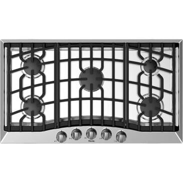 Viking Range 36" Gas Cooktop with 5 Burners in Stainless Steel, , large