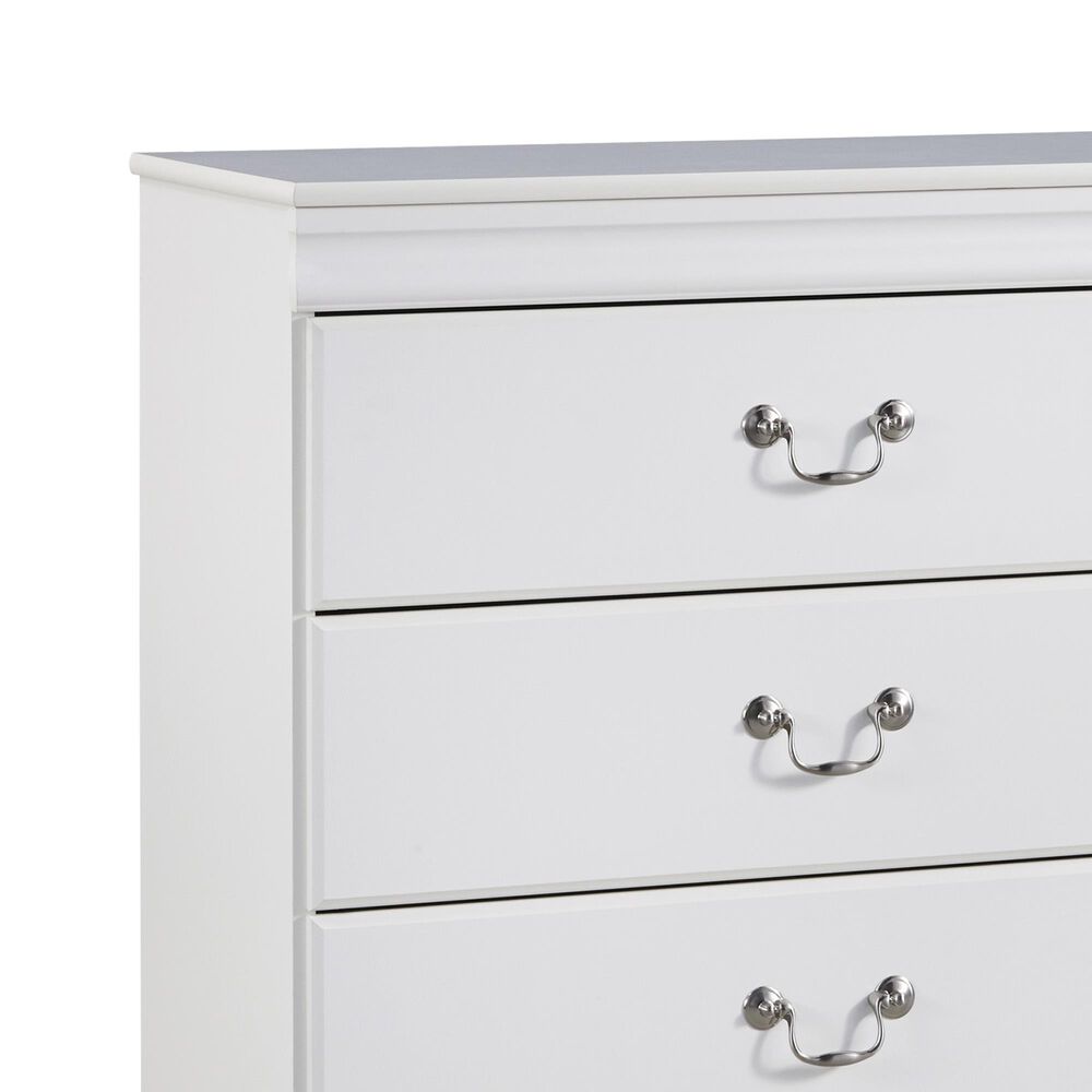 Ashley Anarasia 6 Drawer Dresser in White, , large