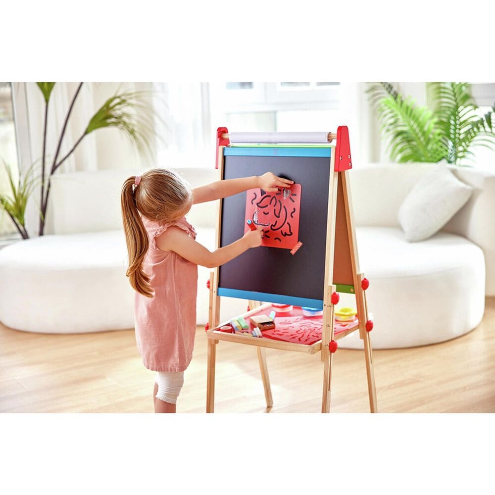 Hape Toys Chalks and Stencils Art in Multicolor, , large