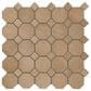 Dal-Tile Relicca Foxed 12" x 12" Octagon Dot Ceramic Mosaic Sheet, , large