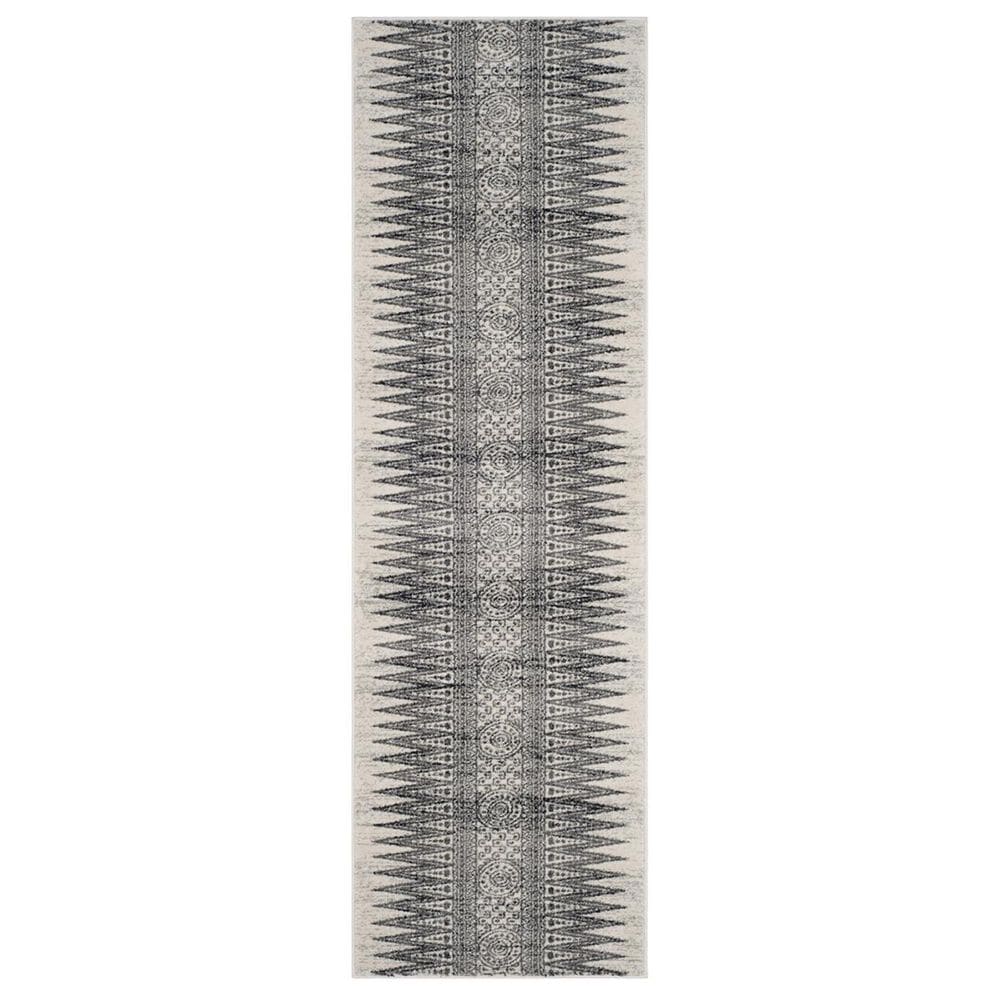 Safavieh Evoke EVK226D-29 2"2" x 9" Ivory/Grey Runner, , large