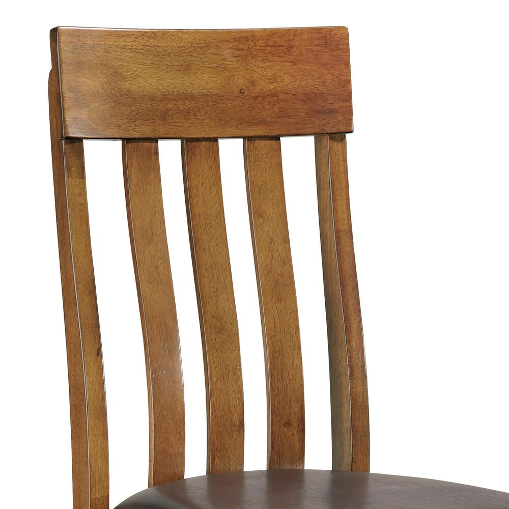 Ashley Ralene Dining Upholstered Side Chair in Medium Brown, , large