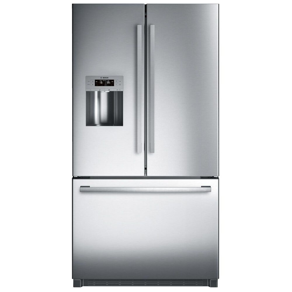 Bosch 36" French Door Refrigerator with Door Lock in Stainless Steel, , large