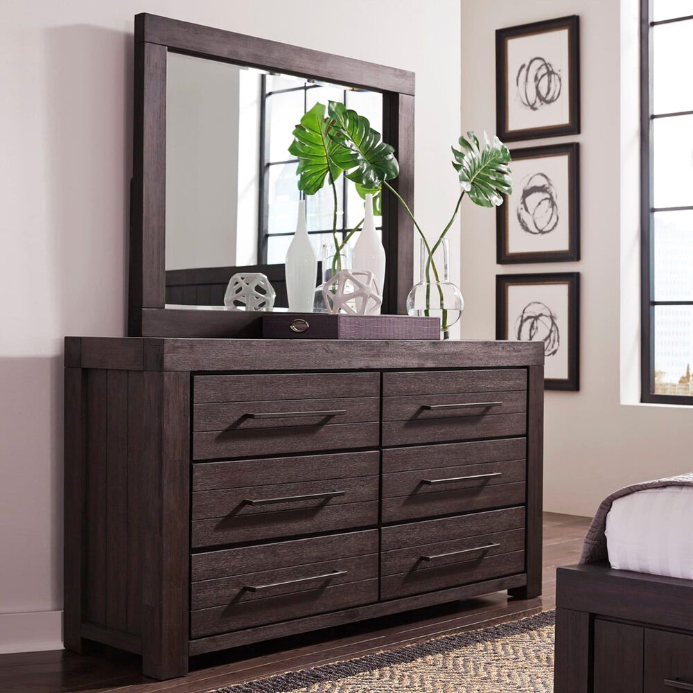 Urban Home Dresser and Mirror in Basalt Gray, , large