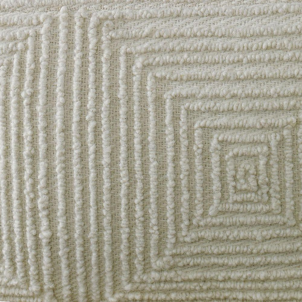 Uttermost Sovanna Pouf in Ivory, , large