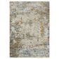 Oriental Weavers Bauer Stressed Abstract 6"7" x 9"6" Beige Area Rug, , large