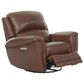 Chateau d"Ax 3-Piece Stationary Leather Living Room Set with Recliner in Red Brown, , large
