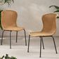 Hearth and Haven Boho Outdoor Chair in Light Brown (Set of 2), , large