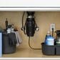 GE Appliances 1/3 HP Continuous Feed Garbage Disposer in Black, , large