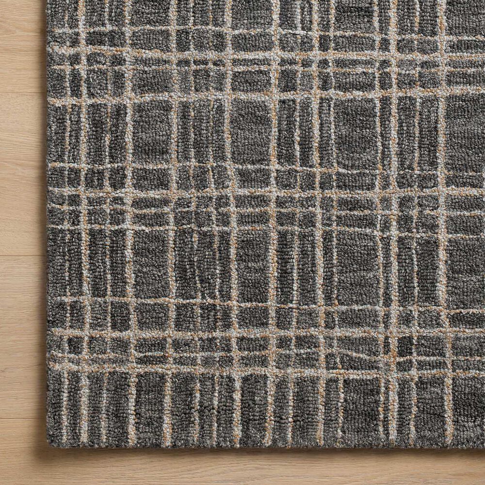 Chris Loves Julia x Loloi Polly 7&#39;9&quot; x 9&#39;9&quot; Graphite and Pebble Area Rug, , large