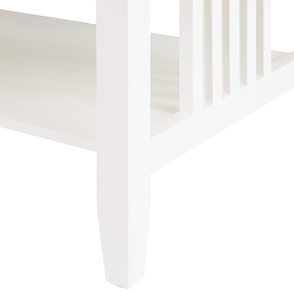 OSP Home Sierra Coffee Table in White, , large