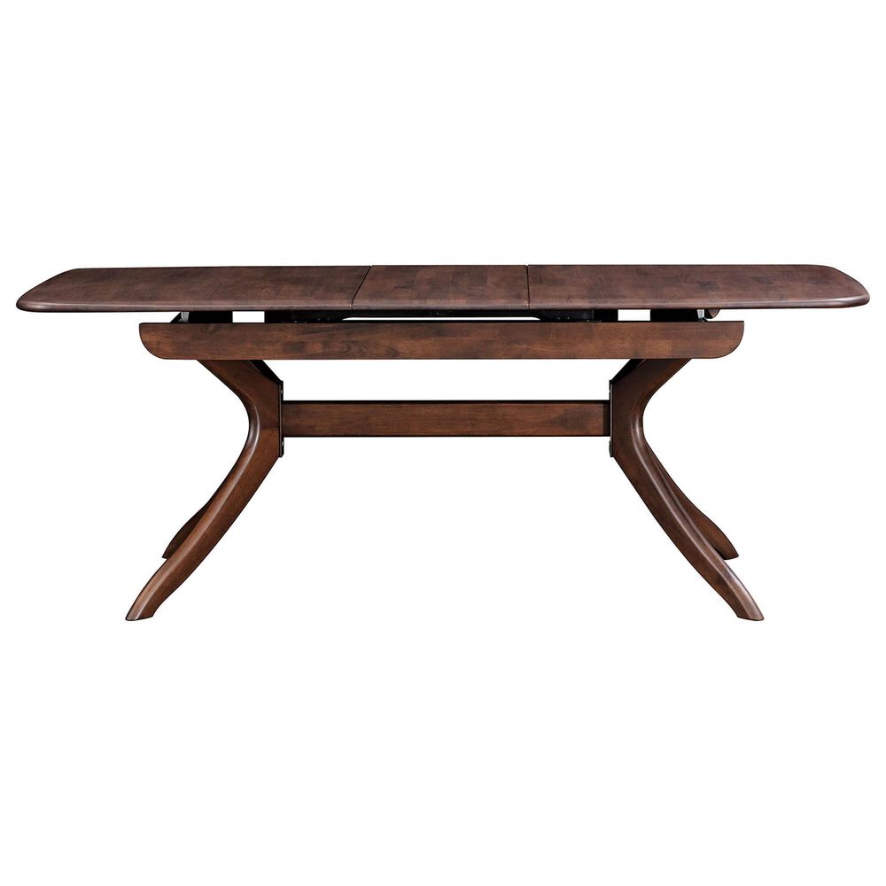 Furniture of America Hadsten and Romont 7-Piece Rectangular Dining Set in Rich Walnut, , large