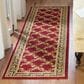 Safavieh Lyndhurst 2"3" x 12" Red and Black Runner, , large