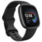Fitbit Versa 4 Smartwatch Graphite Aluminum with Black Band, , large