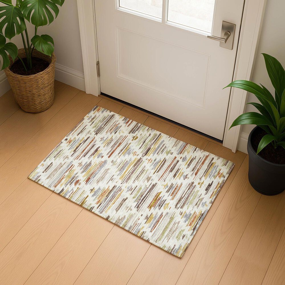 Dalyn Rug Company Kenner KN2 Ivory 2'6" x 3'10" Area Rug, , large