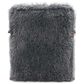 Furniture of America Neyra Long-Haired Accent Chair in Charcoal Gray, , large