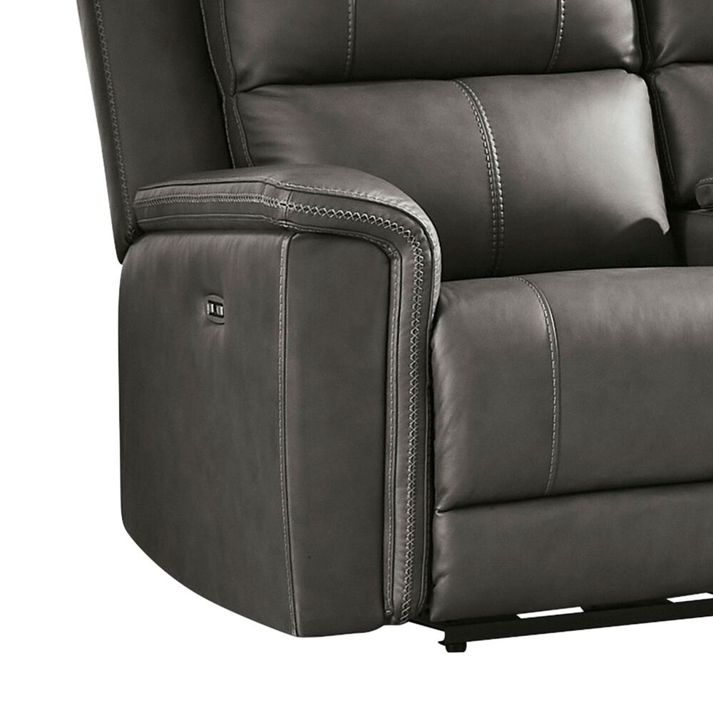 Ashley Bleckley Power Reclining Loveseat in Anchor, , large