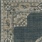 Oriental Weavers Alton Center Medallion 2"3" x 7"6" Blue and Beige Runner, , large