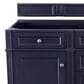 James Martin Vanities Brittany 60" Double Bathroom Vanity in Victory Blue with 3 cm Eternal Jasmine Pearl Quartz Top, , large