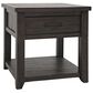 Waltham Madison County End Table in Barnwood, , large