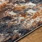 Surya Tuscany TUS-2336 Brown, Dusty Coral, Cream, Dark Blue, Blue, Gray and Light Beige 12" x 15" Area Rug, , large