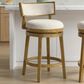 Armen Living Noely Counter Height Stool in Amber Glow, , large