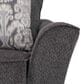 Moore Furniture Fairmont 2-Piece Stationary Left Arm Facing Sectional in Shasta Charcoal, , large