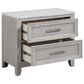 New Heritage Design Fiona 4-Piece Queen Bedroom Set in Mist Gray, , large