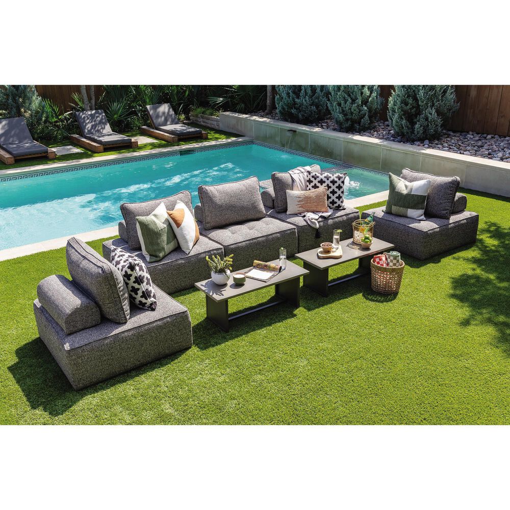 Ashley Bree Zee Patio End Table in Brown, , large