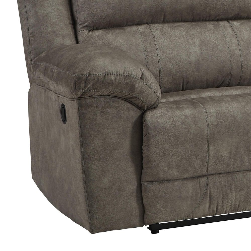 Ashley Laresview Manual Reclining Sofa in Fossil, , large