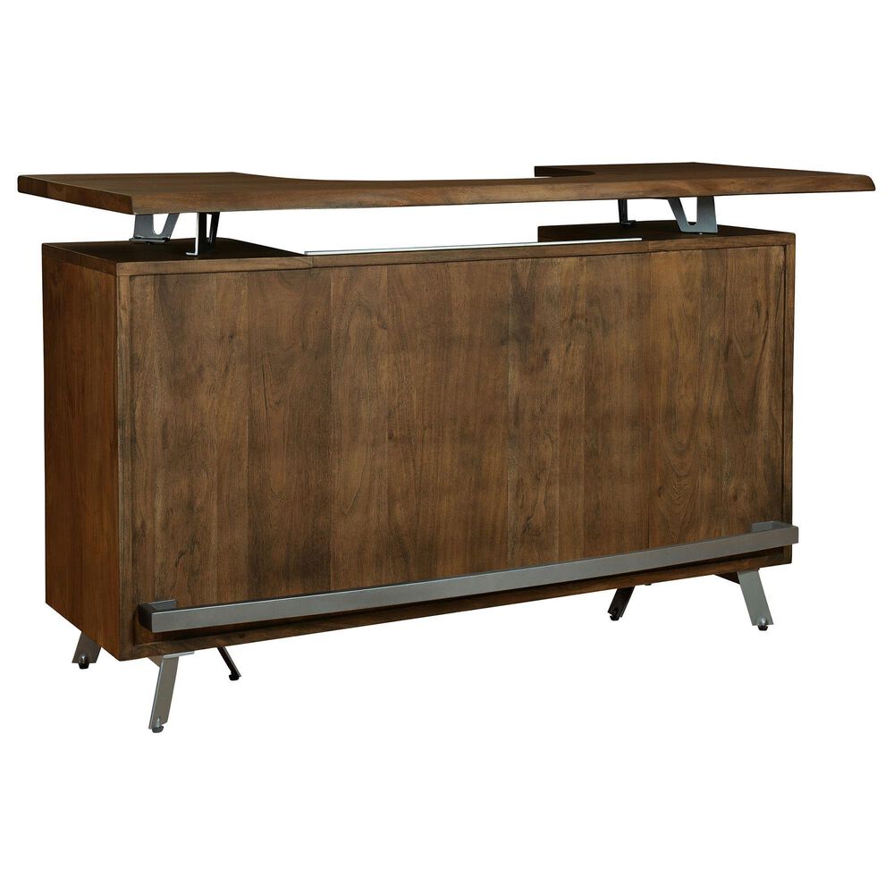 Howard Miller Cosmopolitan Bar in Walnut and Graphite, , large
