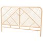 Baxton Studio Walid Rattan Queen Standalone Headboard in Natural Brown, , large