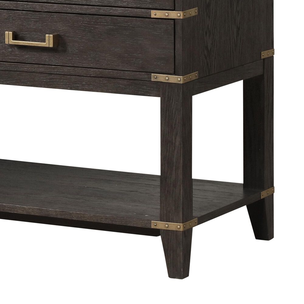 Lexora Home Norwalk 84&quot; Double Bathroom Vanity in Brown Oak with White Carrara Marble Top and Rectangle Sink, , large
