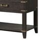 Lexora Home Norwalk 84" Double Bathroom Vanity in Brown Oak with White Carrara Marble Top and Rectangle Sink, , large