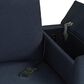 Lifestyle Solutions Riles Stationary Storage Sofa in Navy Blue, , large