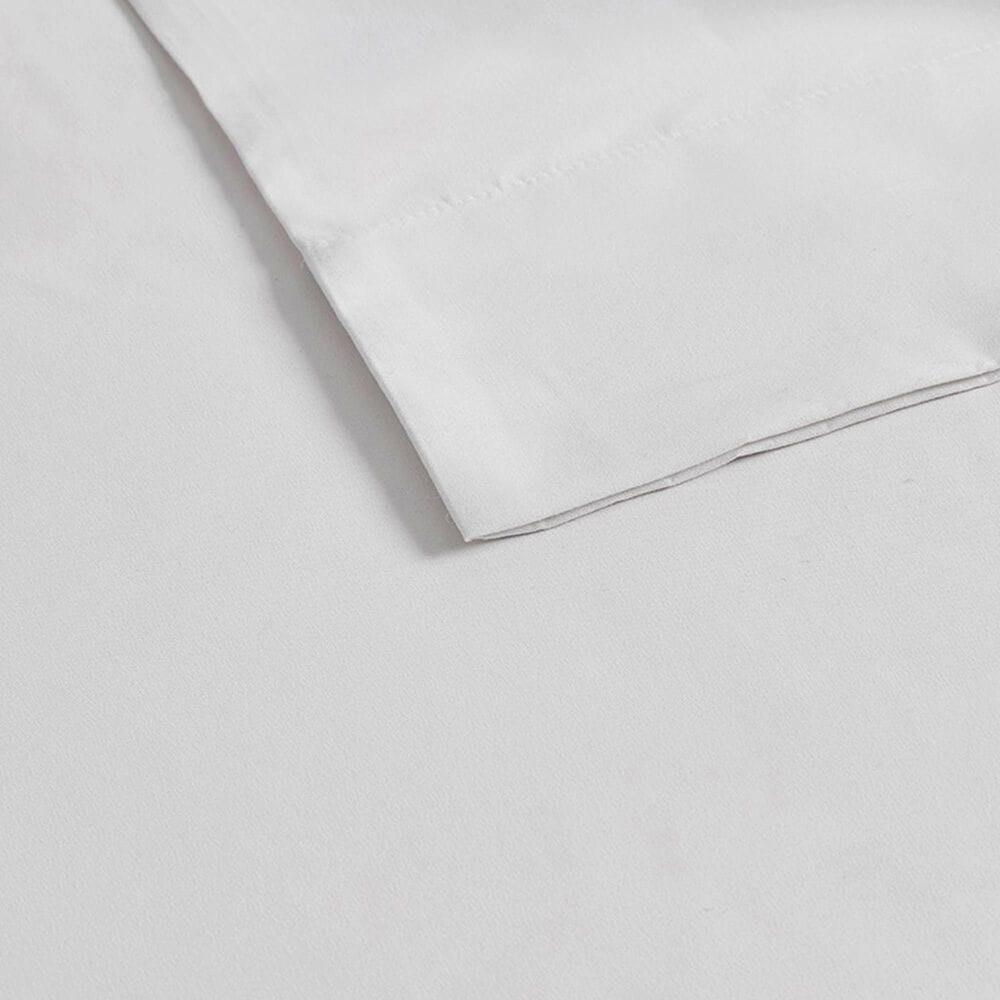 Hampton Park Madison Park 4-Piece Luxurious Brushed Microfiber Deep Pocket King Sheet Set in White, , large