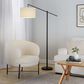 LumiSource Casper Floor Lamp in Matte Black, , large