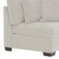 Peak Living 3-Piece Stationary Sectional with Right-Facing Chaise in Dino Ivory, , large