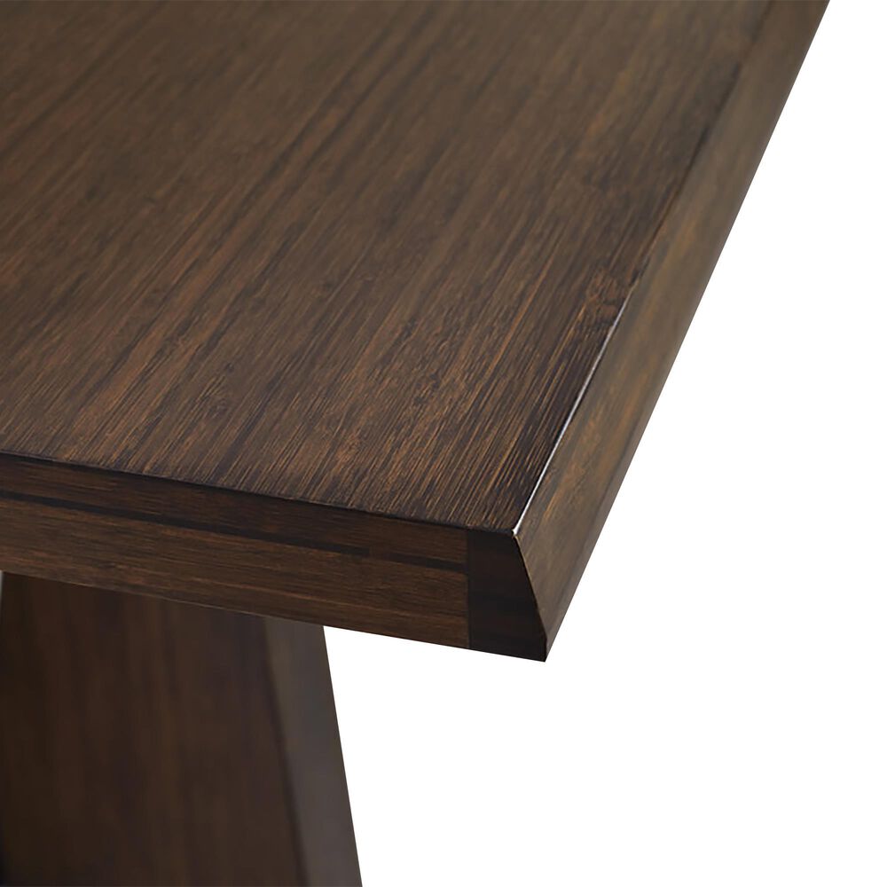 GREENING TON Torrey and Torino 7-Piece Rectangular Dining Set in Black Walnut, , large