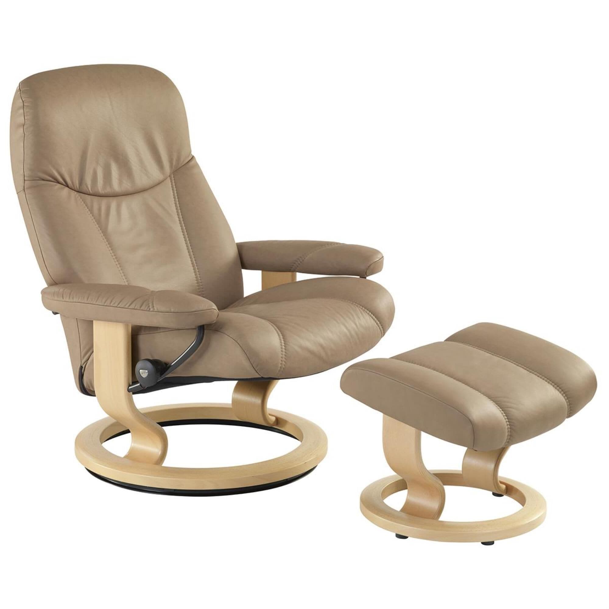 Nebraska furniture mart store chair and ottoman