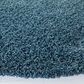 Safavieh Venus Shag 2"7" Round Blue Area Rug, , large
