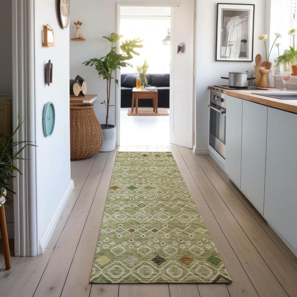 Dalyn Rug Company Neo NO12 2&#39;3&quot; x 7&#39;6&quot; Sage Runner, , large