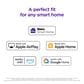 Roku Express 4K+ | Streaming Player HD/4K/HDR with Roku Voice Remote with TV Controls, includes Premium HDMI Cable, , large