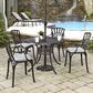 Homestyles Grenada 5-Piece Dining Set in Gray, , large