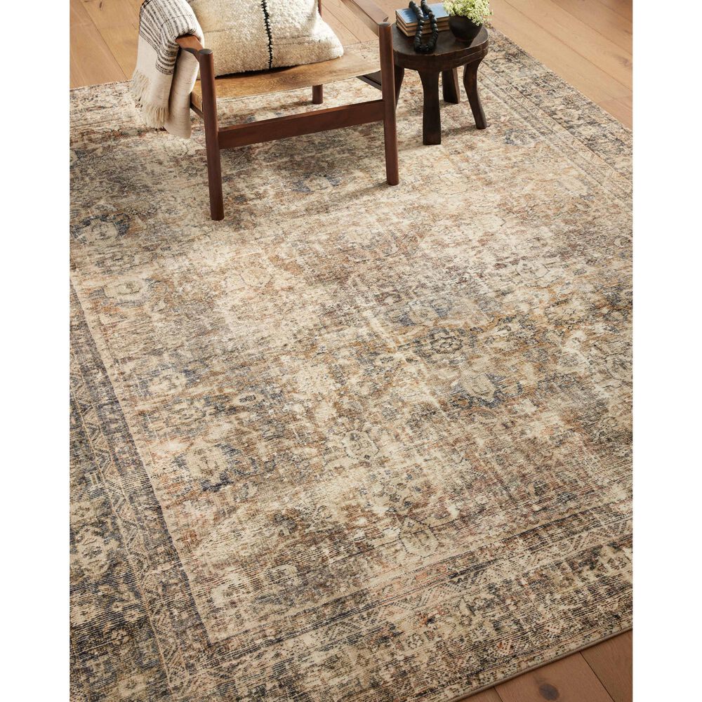 Amber Lewis x Loloi Morgan Sunset and Ink 11'6" x 14'6" Area Rug, , large