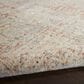Nourison Lustrous Weave LUW02 7"10" x 10"2" Gray and Brick Area Rug, , large