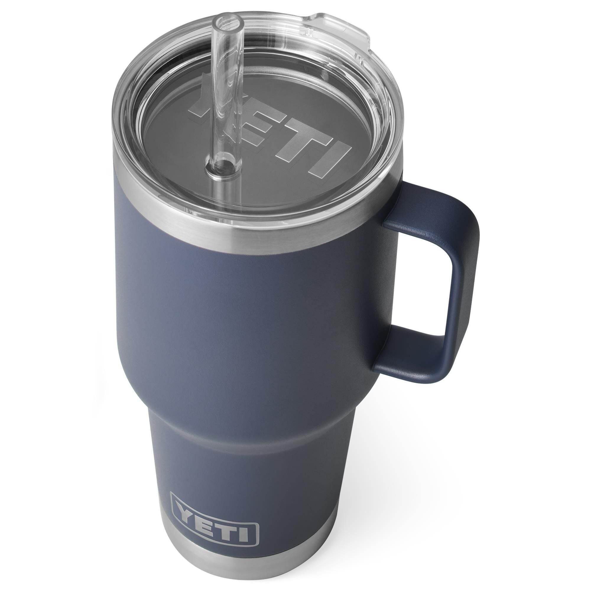 YETI Rambler 35 Oz Straw Mug with Straw Lid in Navy