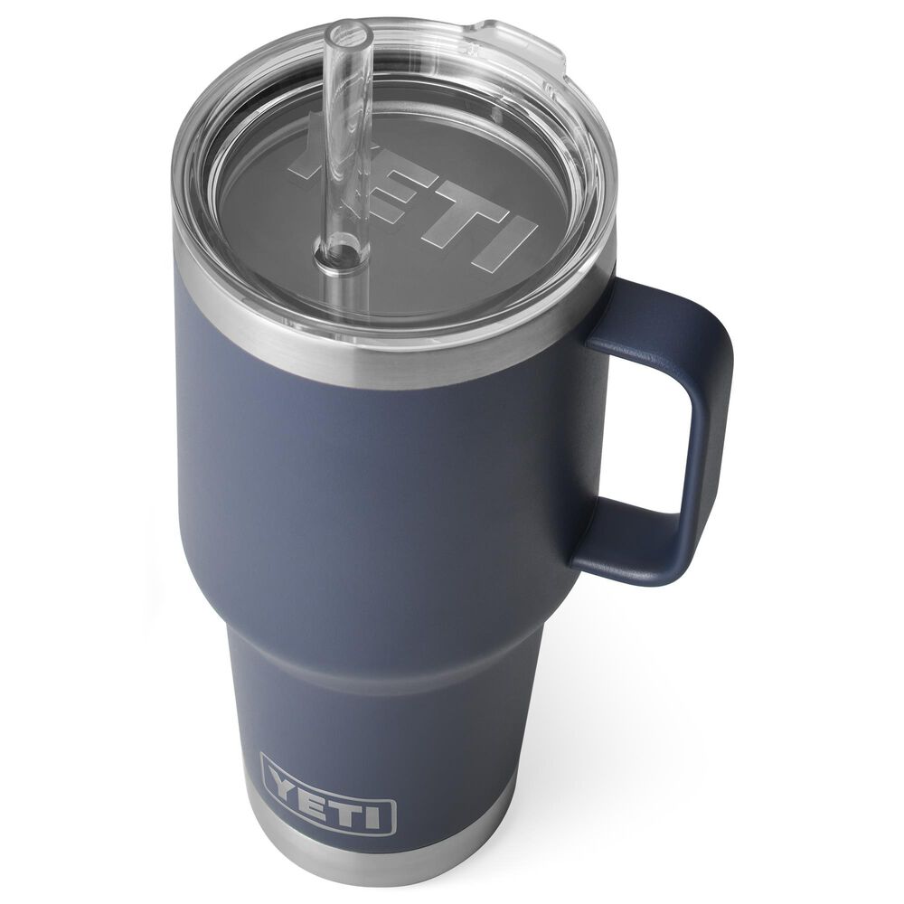 YETI Rambler 35 Oz Straw Mug with Straw Lid in Navy, , large