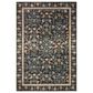 Rifle Paper Co Eden Mughal Garden 2"6" x 7"6" Black Runner, , large