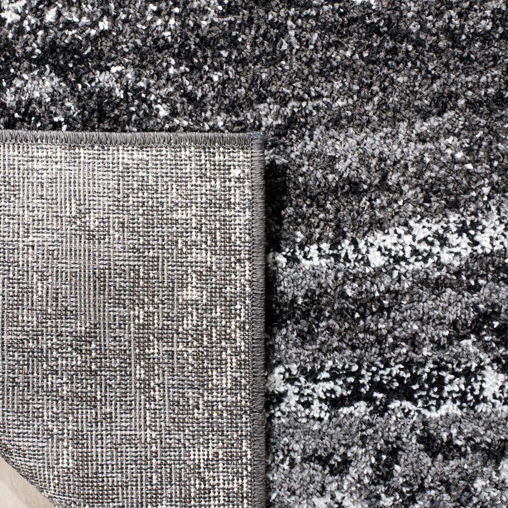 Safavieh Adirondack ADR112A 10&#39; Square Silver and Black Area Rug, , large